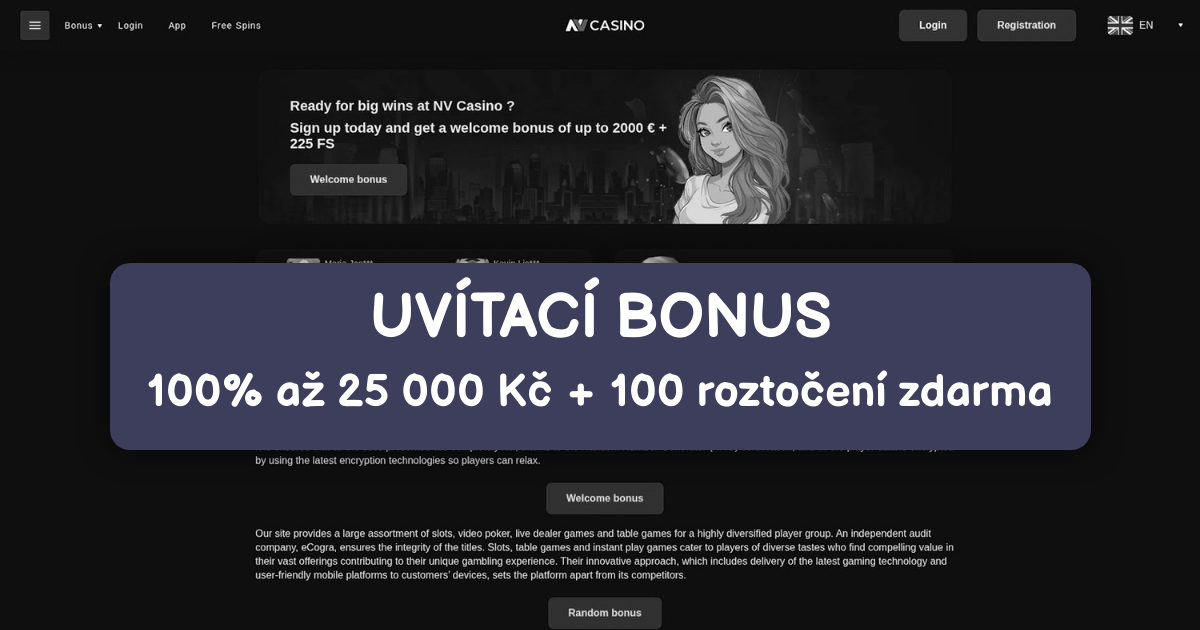 NV Casino: Nejlepší Online Kasino Bonusy