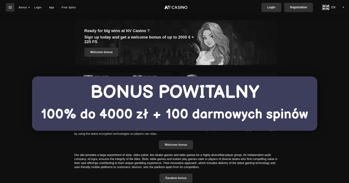 NV Casino: Najlepsze Bonusy Online Kasyna